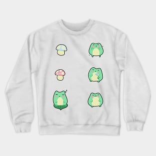 Kawaii Frogs Crewneck Sweatshirt